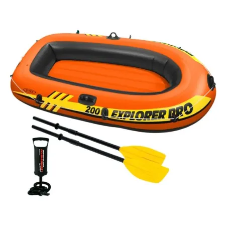 Barco Explorer Pro 200 com Remos e Bomba 196x102x33 58357