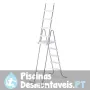 Escada de segurança Intex para piscinas de 132 cm 28074