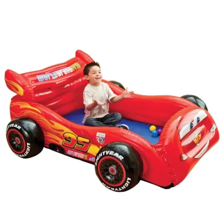 Cama Parque com Bolas Cars 180x145x71 Intex 48667