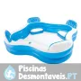 Piscina Intex Insuflável com assentos 229x229x66 cm 56475NP