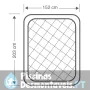 Cama de Ar Queen Supreme Air-Flow 152x203x51 Intex 64464