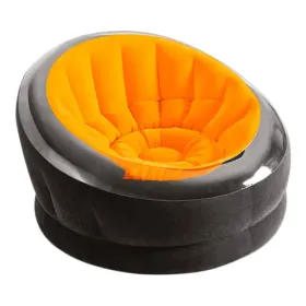 Poltrona Insuflável Empire Laranja 112x109x69 cm Intex 75851