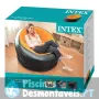 Poltrona Insuflável Empire Laranja 112x109x69 cm Intex 75851