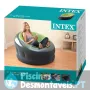 Poltrona insuflável Empire Verde 112x109x69 cm Intex 75853