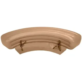 Banco Insuflável PureSpa Redondo Creme 193x69x34 Intex 28507
