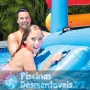 Ilha Escorrega Piscina 279x173x122 cm 58294EU