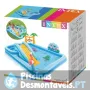 Centro de Jogos Aventuras Aquáticas na Selva 257x216x84 cm Intex 57161NP