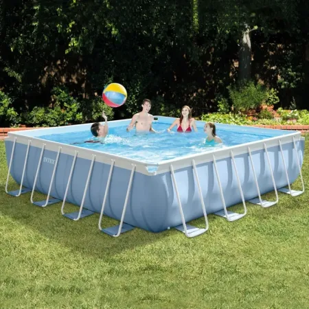 Piscina Intex Prisma Frame Quadrada 427x427x107 cm 26764NP