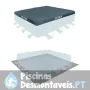 Piscina Intex Prisma Frame Quadrada 427x427x107 cm 26764NP