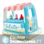 Casa de Jogos Gelataria 127x102x99 cm Intex 48672NP