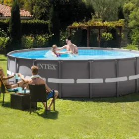 Piscina Intex Ultra Frame 488x122 cm Set Filtro de Areia 26324NP