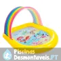 Piscina Duche Arco-íris 130x147x86 cm Intex 57156NP