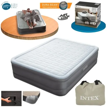 Cama de Ar Dura-Beam Premaire 152x203x46 cm Intex 64474
