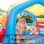 Ilha Escorrega Piscina 279x173x122 cm 58294EU
