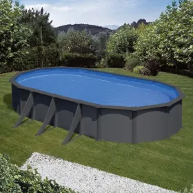 Piscina Gre Antracite 730x375x132 KITPROV738GY