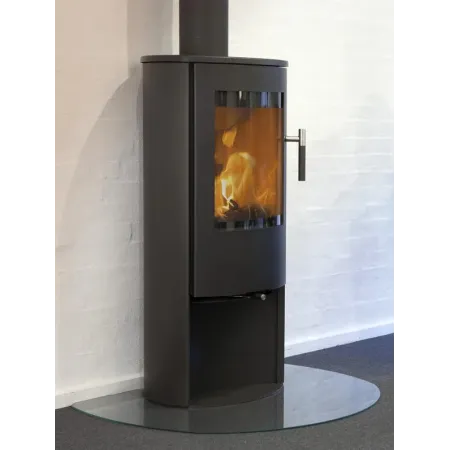 Salamandra a Lenha Escandinava Lotus Série Mira