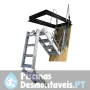 Escada Escamoteável Metálica PK 4 para Sótãos
