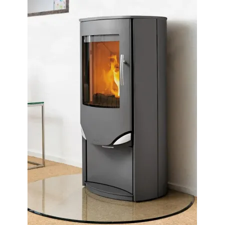 Salamandra a Lenha Escandinava Lotus Série Prio