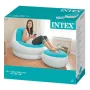 Poltrona com Apoio para Pés Insuflável Intex Azul 75849