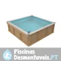 Piscina Pistacho 226x226x68 cm Procopi