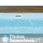 Piscina Weva Octa+ 843x489x133-146 cm Procopi