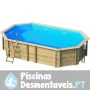 Piscina Odyssea Octa+ 644x404x133-146 cm Procopi