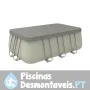Piscina Jilong Passaat Tubular Cinzenta 400x200x99 cm 17726FR