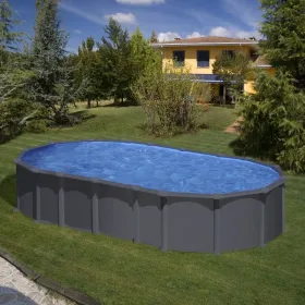 Piscina Gre Antracite 730x375x132 KITPROV7388GY