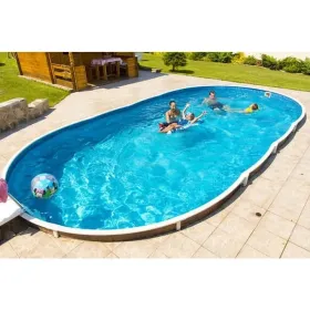 Piscina Azuro Imitação Madeira 910x460x120