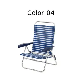 Cadeira de praia com 7 posições de Nytexline e asa incorporada