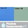 Cadeira cama de praia com 7 posições de multifibra e asa incorporada