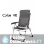 Conjunto de 2 poltronas compact. uma mesa e um recipiente de objetos