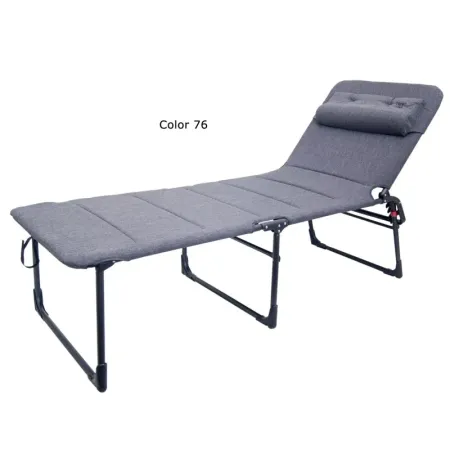 Cama extra larga natur elegant de alumínio pintado