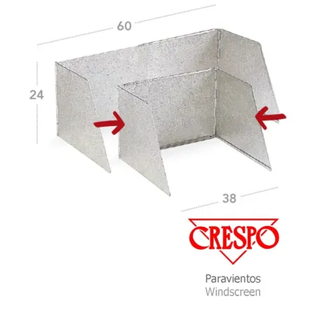 Para-vento extensível altura 24