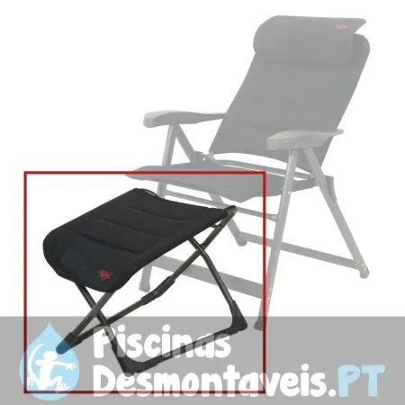 Repousa-pés Deluxe acolchoado