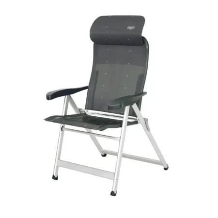 Poltrona reforçada com encosto 7 posições, encosto de cabeça e multifibra