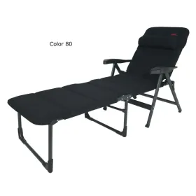 Cama alta air deluxe de alumínio pintado e almofada