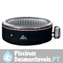 Spa Netspa Montana Preto 4 Pessoas 175x70 cm SP-MTA135B