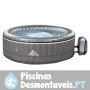 Spa Netspa Malibú Cinza 6 Pessoas 204x70 cm SP-MBU165B