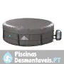 Spa Netspa Malibú Cinza 6 Pessoas 204x70 cm SP-MBU165B