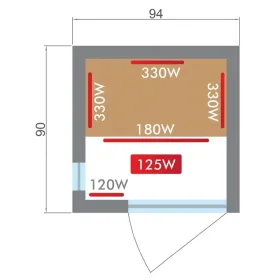 Sauna Luxe SN-LUXE-2