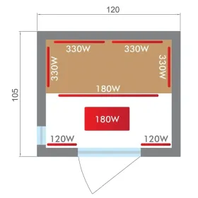 Sauna Luxe SN-LUXE-2C