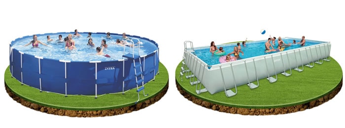 Piscinas Intex, as melhores qualidades em piscinas de plástico Piscinas Intex
